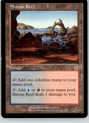 Shivan Reef - Apocalypse - 142 - LP Magic: The Gathering