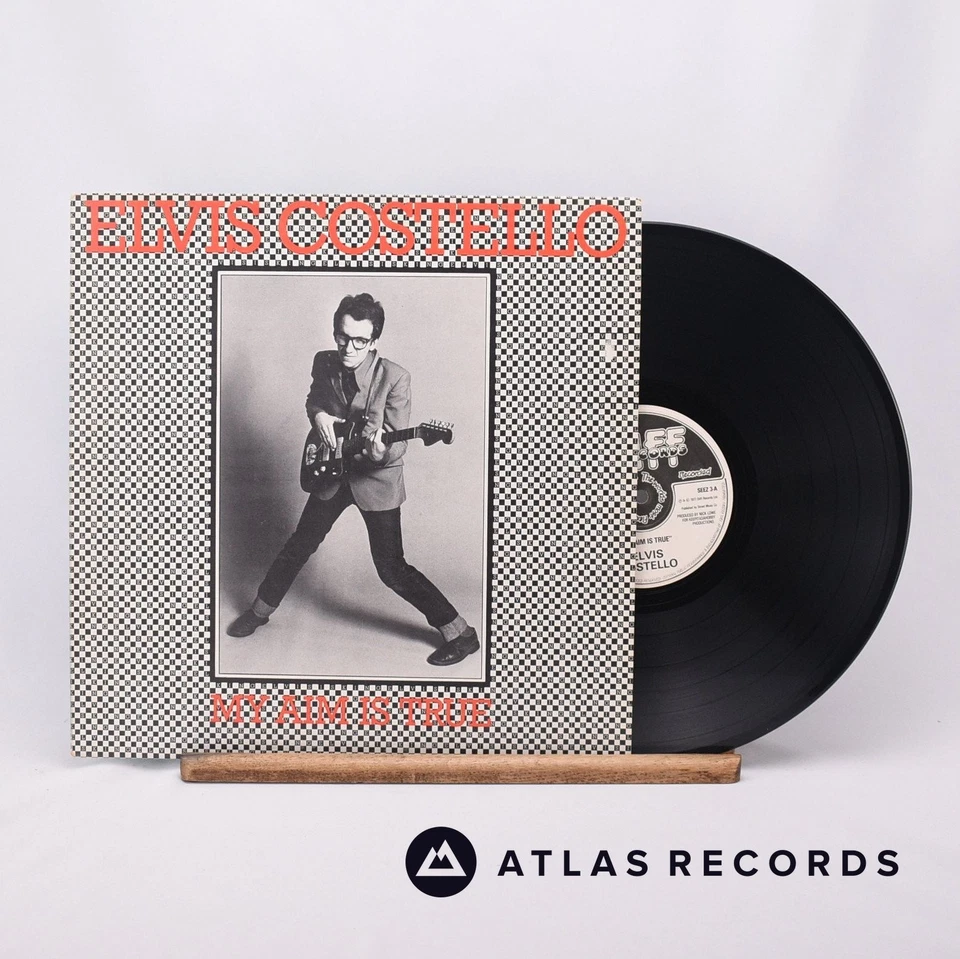 Elvis Costello My Aim Is True A1 B1 Porky LP Album Vinyl Record SEEZ 3 - EX/EX Foto 2 de 4