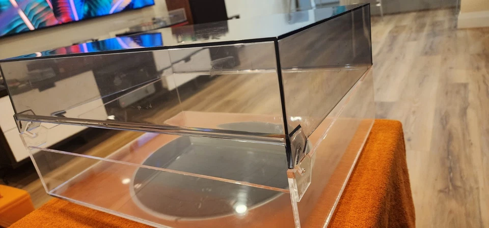 Thorens TD165 MK1 / TD160 MK1 / TD145 MK1 Turntable Dust Cover - Image 4 of 4