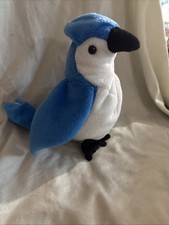 Ty Rocket The Blue Jay Beanie Baby Plush Toy