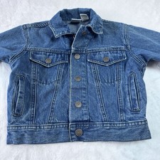 Vintage 1999 Looney Tunes Jacket Youth Size XS Embroidered Denim Warner Brothers