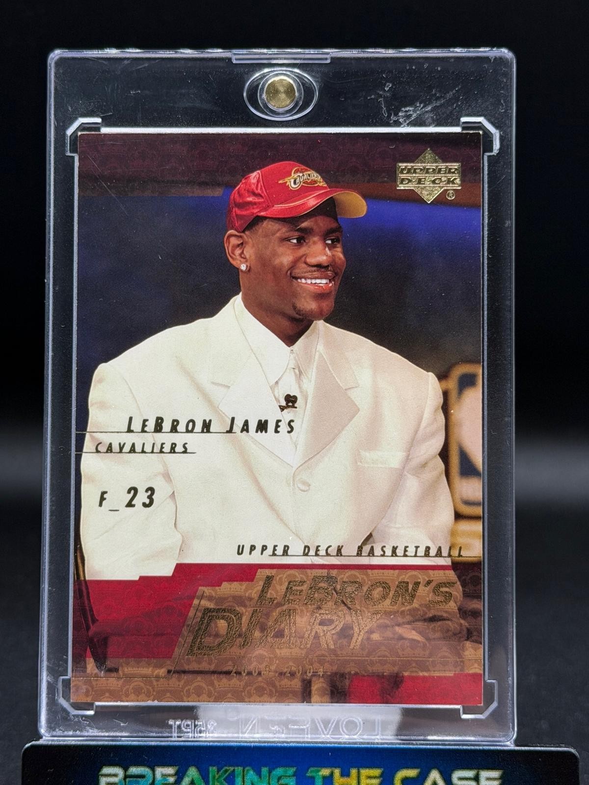 2003-04 Upper Deck LeBron James Rookie LeBron's Diary Cleveland Cavaliers #LJ5