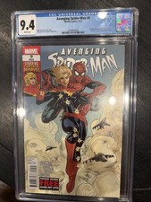 Avenging Spider-Man #9 - CGC 9.4 White Pages - 1st Carol Danvers as Capt Marvel