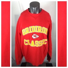 Vintage Kansas City Chiefs NFL Sweatshirt Men  s Med Reebok Gridiron Classic