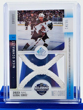 2024-25 Upper Deck SP Game Used Nick Schmaltz Global Series Net Cord /35 #GSN-NS