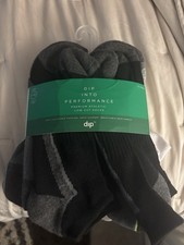 Dip Mens Socks 7-12 6 Pack Multi-color