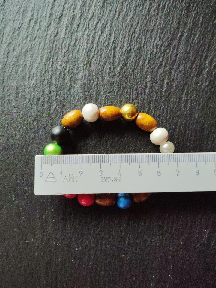 Armband Perlen des Glaubens der Hoffnung der Liebe  - Bild 2 von 2