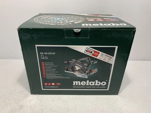 Metabo KS 18 LTX 57 601857890 Cordless Circular Saw 18V