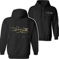 Sitka Camouflage Graphic Hoodie, Hunting Western Vibe Tee