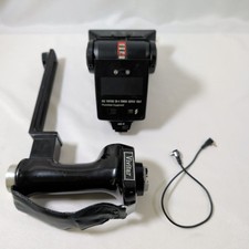 Vivitar Auto Thyristor 283 Flash w/ Bracket Sensor Adapter  Sync Cable PARTS