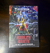 SEGA Ghouls 'n Ghosts CIB - Sega Genesis w/ Manual & Case ActionAdventure TESTED