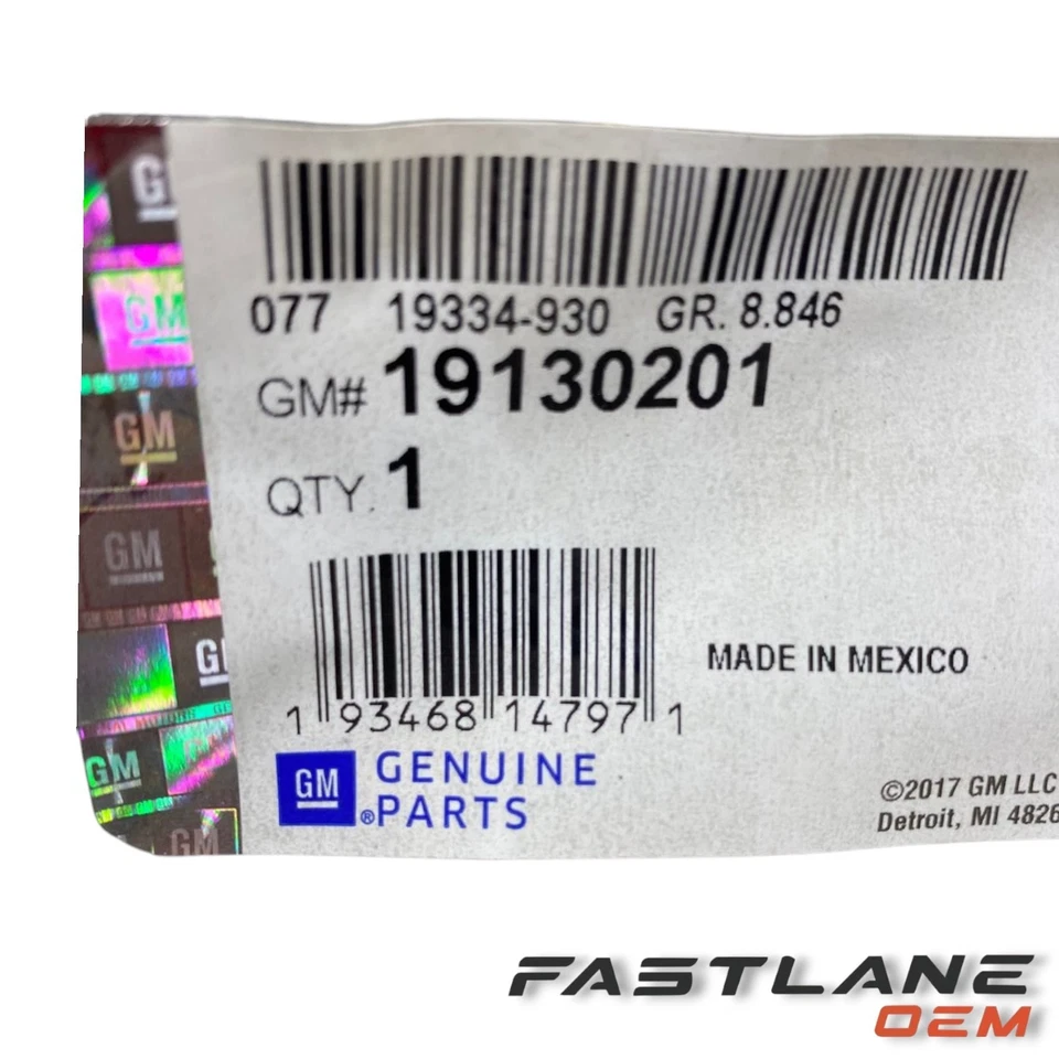 Chevrolet Uplander 2005-2009 manguera de calefacción delantera nueva OEM 19130201 Foto 3 de 4