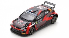 Model Car Scale 1:43 Spark TOYOTA YARIS RALLY MONTE CARLO 2024 BOUFFIER