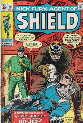Nick Fury, Agent of Shield No.18 / 1971 Stan Lee & Jack Kirby