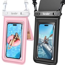 Floating Waterproof Phone Pouch - 2 Pack IPX8...