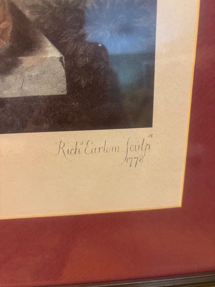 Jan Van Huysum  “A Flower Piece” Framed Matted Still Life - Image 4 of 4