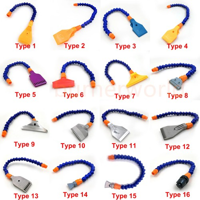 #ad 2pc ABS Air Blow Flat Nozzle Air Win jet Spray Nozzle 1 4 BSPT for Lathe CNC $97.80