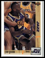 1991-92 Upper Deck #308 Tony Brown