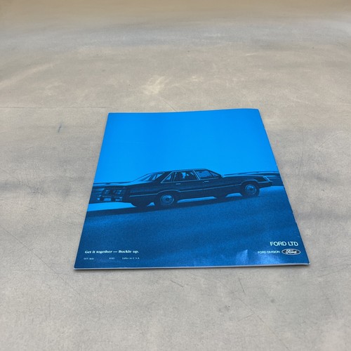 1984 FORD LTD DEALER SHOWROOM SALES BROCHURE CATALOG GUIDE BOOKLET 16 PAGE - Foto 9 di 9