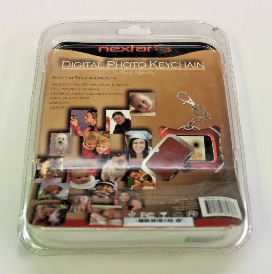 (2) Digital Photo KeyChains Nextar & Digital Solutions New in sealed Packages - Image 4 of 4