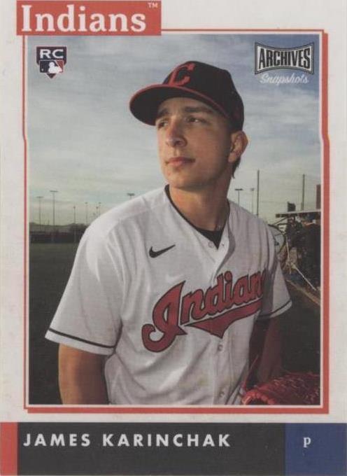 2020 Topps Archives Snapshots - James Karinchak #AS-JK - 1 of 1