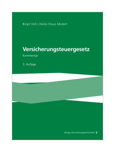 Thumbnail - Versicherungsteuergesetz Von Birgit Voß, Heiko Medert