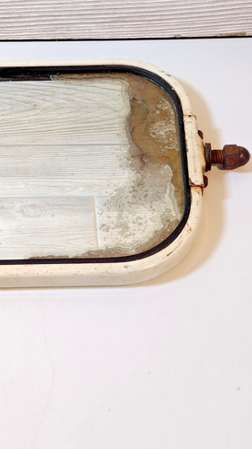 Ford Truck Replacement Mirror Head C1TZ-17723-A Wimbledon White Back - Picture 2 of 4