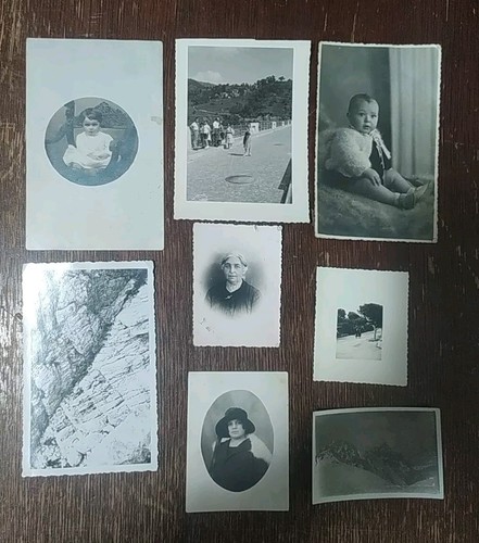 Lotto (3) Di 50 Vecchie Fotografie Bianco E Nero - Foto 3 di 10