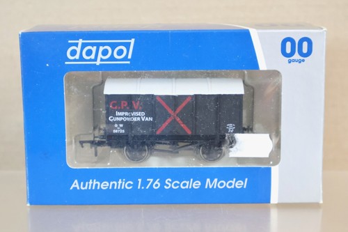 DAPOL MODELLBAHN UNION No 8 GWR GPV IMPROVISIERTER SCHIESSPULVERWAGEN WAGEN 58725 oi | Zustand: New