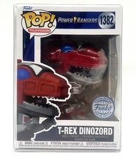 Funko Pop! Power Rangers T-Rex Dinozord #1382 Special Edition with Protector
