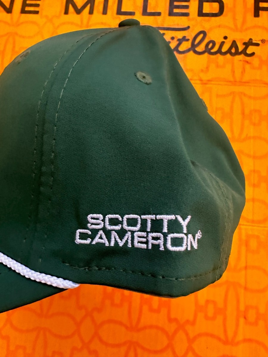 SCOTTY CAMERON マスターズ ロープキャップ 正規品 Scotty Cameron Titleist Putter Gallery Masters Green Rope