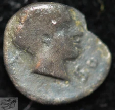 Troas, Kebren, AR Hemiobal, 410-310 BC, Apollo, Rev Ram's Head, Sear 4071, C5847