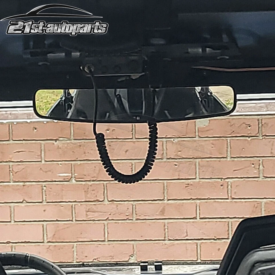 Espejo retrovisor convexo central ajustable barra antivuelco de 2" para Kawasaki Mule 600 610 SX Foto 2 de 4