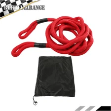 30000 LBS Kinetic Recovery Rope Towing Rope 7/8“x30' Nylon Snatch Rope Red