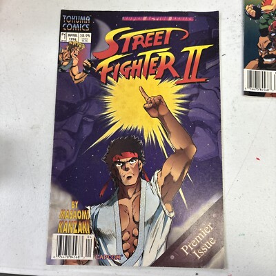 Street Fighter II 1-8 (Tokuma Comics 1994) Full Set 🔥 | eBay