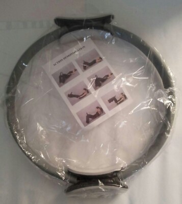Yoga Fitness Pilates Ring Exercises Home Gym-Gray Color-Brand New-US Seller