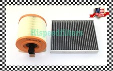 ENGINE & CARBON CABIN AIR FILTER for 2016-2019 ATS 3.6L 217Cu & Cruze 1.4L