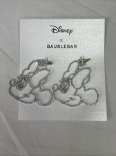 Disney Minnie Mouse Silver Outline Earrings