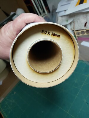 3.0'' X 38mm Centering Ring Set For 3 Inch Model Rocket Body Tubes