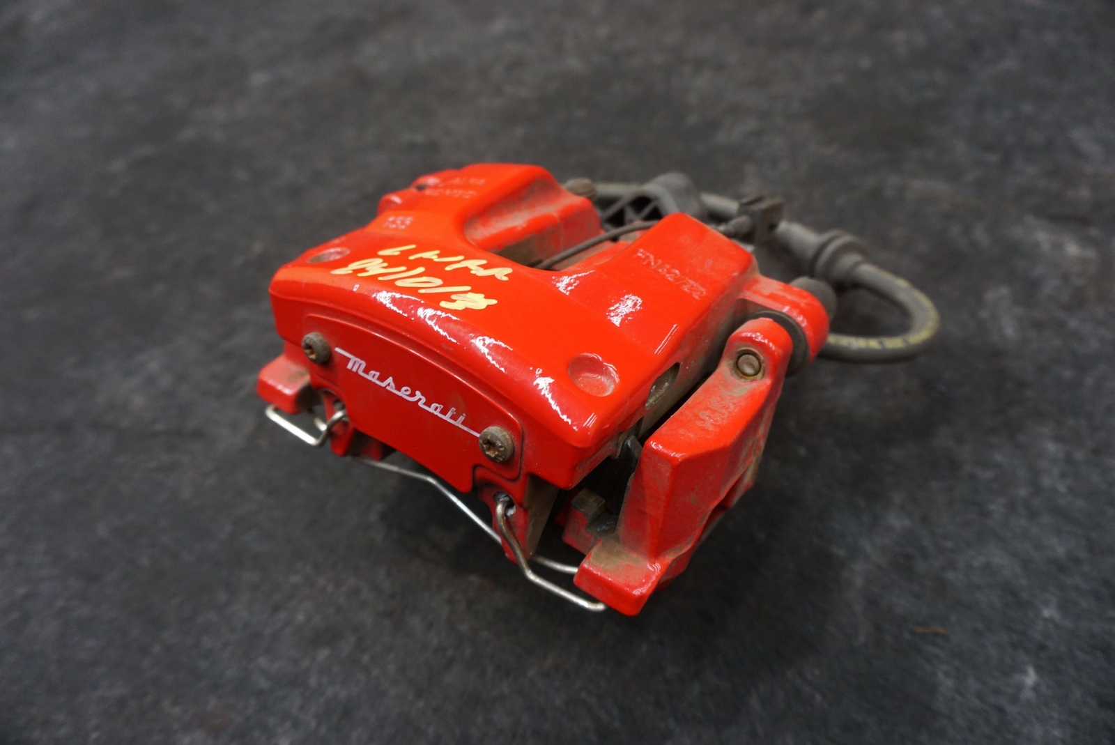 Rear Left Side Brake Caliper Red OEM 670039767 Maserati Ghibli M157 2017+