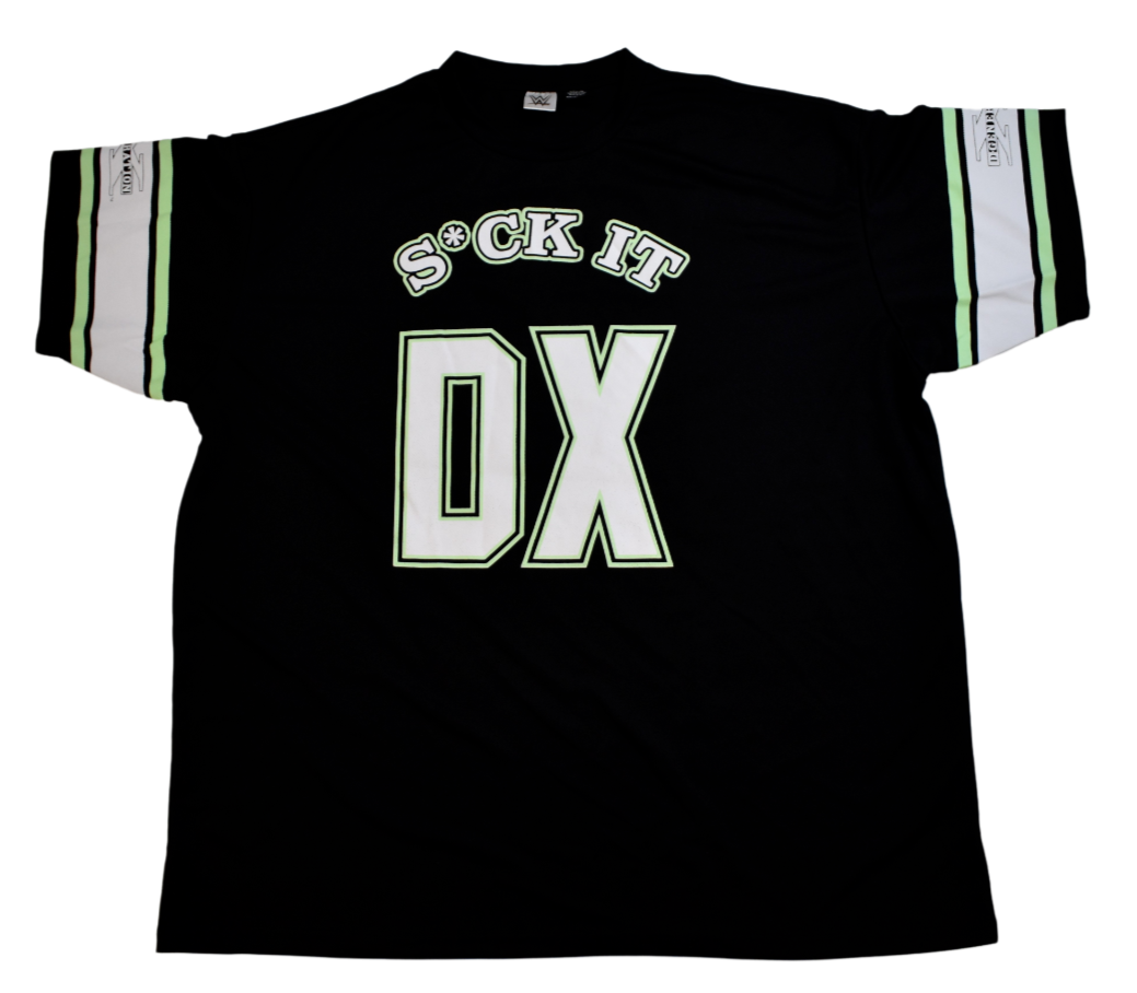 WWE Mens Degenerate 69 DX D-Generation X S@ck It Jersey Shirt New 4XL