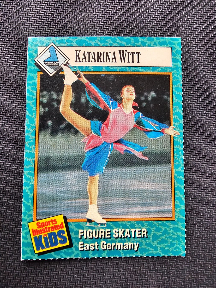 1989 Sports Illustrated SI For Kids -Katarina Witt Rookie RC Card #12 RARE  | eBay