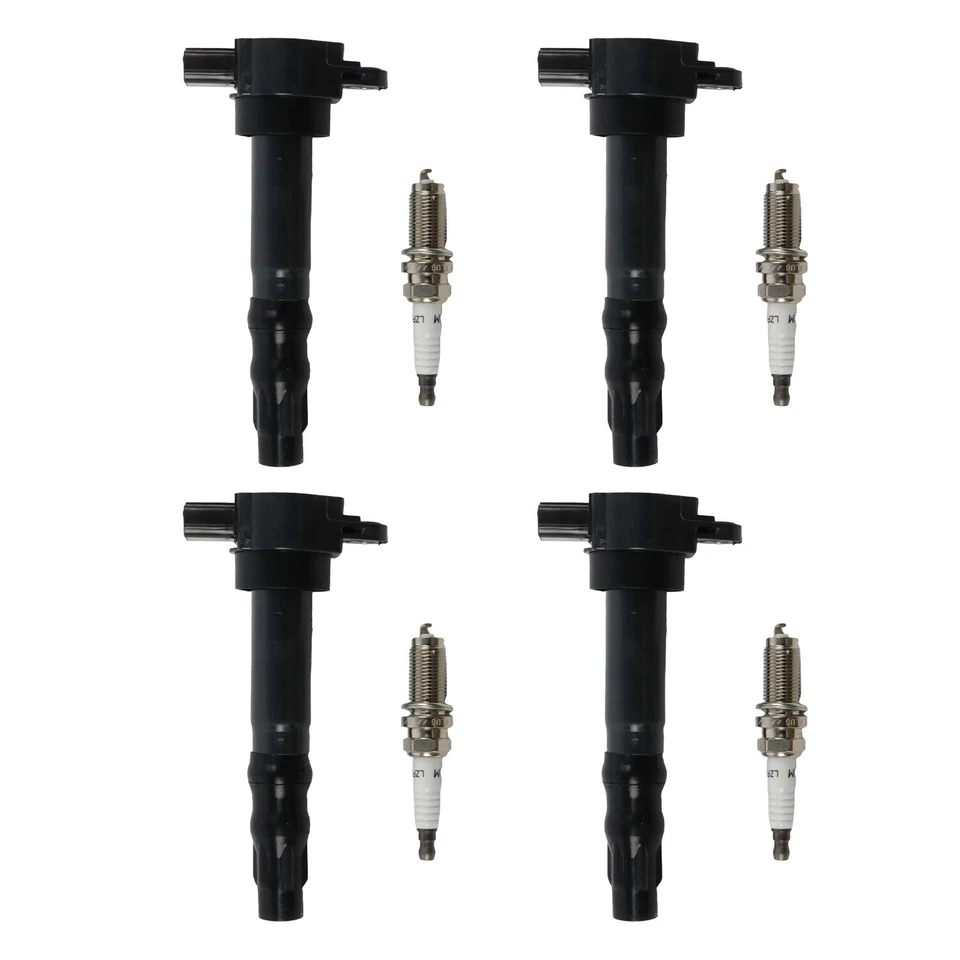 4 катушки зажигания UF532+4 свечи зажигания 3656 для Mitsubishi Eclipse 06-12 L4 2,4 л - Изображение 2 из 4