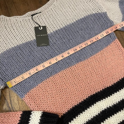 Lucky Brand Bold Stripe Pullover - Picture 5 of 8