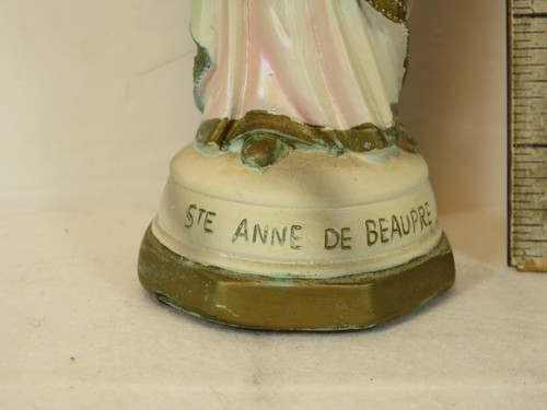 Estatua Santa Ana De Beaupre 8 1/2 pulgadas Creación Bella GMR Casa Elite por M Valenti - Imagen 4 de 9