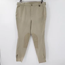 ovation riding pants Womens 36 jodhpur equestrian Horse Riding tights knee Patch