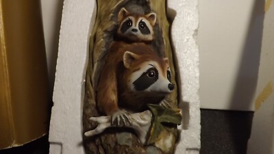 Ski Country Decanter Raccoons Small Size 1981 All Org Box Sleeve Limited Edition