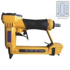 Air Nailer Pneumatic Nail Gun Furniture Brad Nailer Wood Frame Stapler w/ Nails