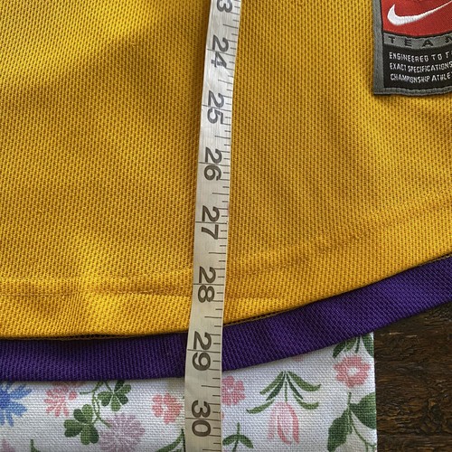 Los Angeles Lakers Nike Vintage Warm Up Shirt Size XXL Kobe Bryant - Picture 14 of 16