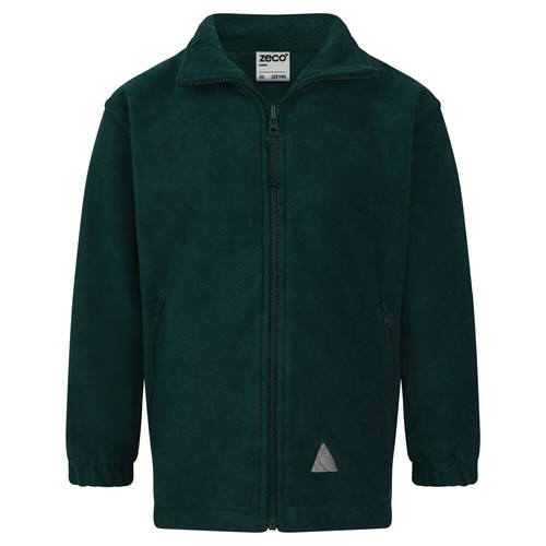 Zeco Kids Child School Uniform Plain Polar Fleece Zip Jacket (3yrs-Adult XL) - Picture 11 of 16